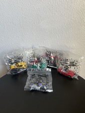 1998 Jack in the Box Kids Meal JACK VEHICLES Toys Complete Set of Five Rare