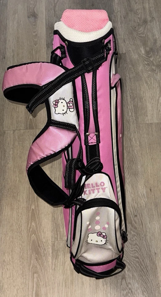 Hello Kitty Youth Golf Club Stand Bag Only. - Image 3 of 4