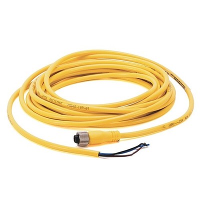 New For 889D-F4AC-5 889DF4AC5 4Pin Female Straight PLC Cordset Yellow #to