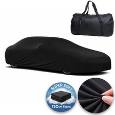 INDOOR Car Cover For VW Beetle Classic 1938-2003 BREATHABLE 130GSM SOFT BLACK