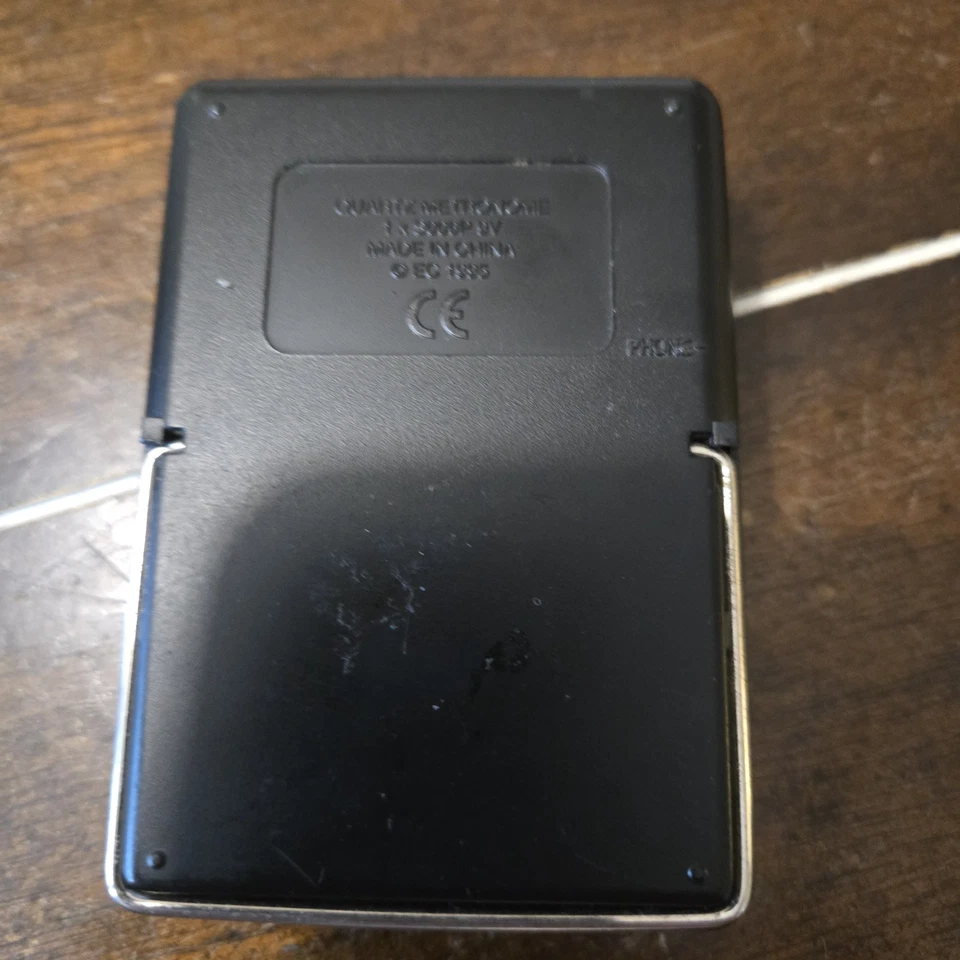 Metrónomo electrónico de cuarzo Qwik Time 1995 probado Foto 2 de 3