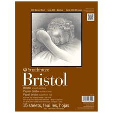 Strathmore 400 Series Bristol Paper Pad, Smoo...