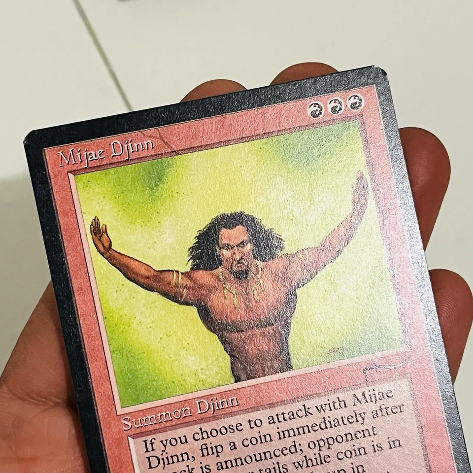 MTG: Magic Arabian Nights - Mijae Djinn - NM - Image 2 of 4