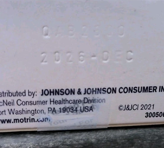 11/26 Motrin Infants Concentrated Liquid Medicine Drops w/ Ibuprofen Berry 1 Oz - Image 3 of 3