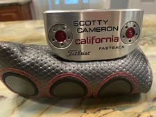 Scotty Cameron California FASTBACK Putter 34''' Cover Right Hand Serial #2910567