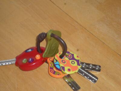 Battat  Keys LucKey Car Sounds Horn Car Starting