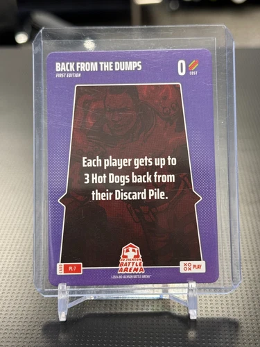 2024 Bo Jackson Battle Arena PLAY #PL-7 Back From The Dumps SSP First Edition