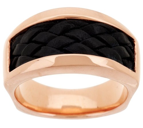 Bronzo Italia Black Spinel Dial Bronze Rose Gold Watch  display picture 1