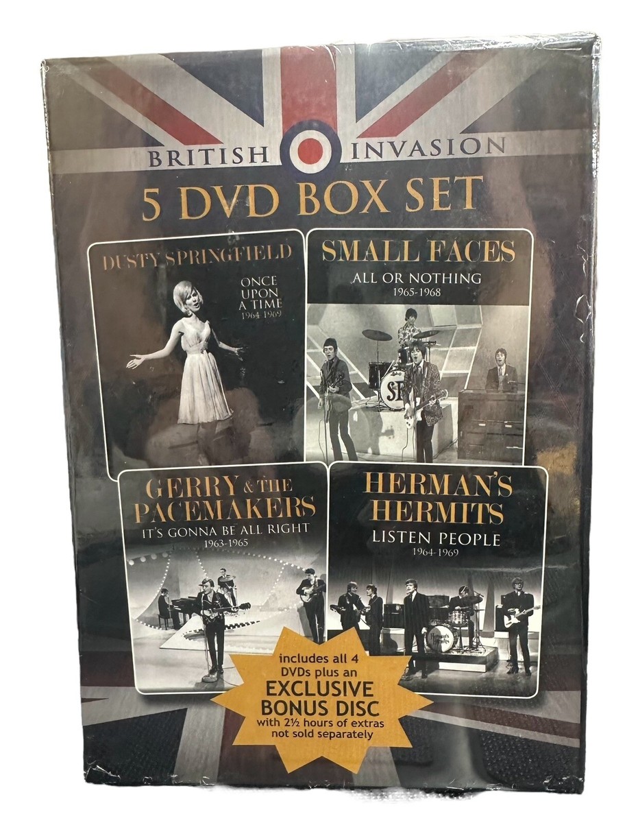 V.A. 「British Invasion 5 DVD Box Set」 Amazon.com: British Invasion: 5 DVD Box Set featuring Bonus