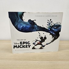 The Art Of Epic Mickey Game Hardcover Book Disney Austin Grossman Warren Spector