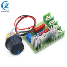 AC50-220V 2000W High Power Voltage Regulator Switch MotorSpeed Controller Module