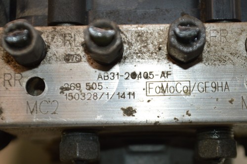 Ford Ranger 3.2 TDCi 2015 RHD ABS Pump Controller Module AB31-20405-AF 14452459 - Picture 7 of 7