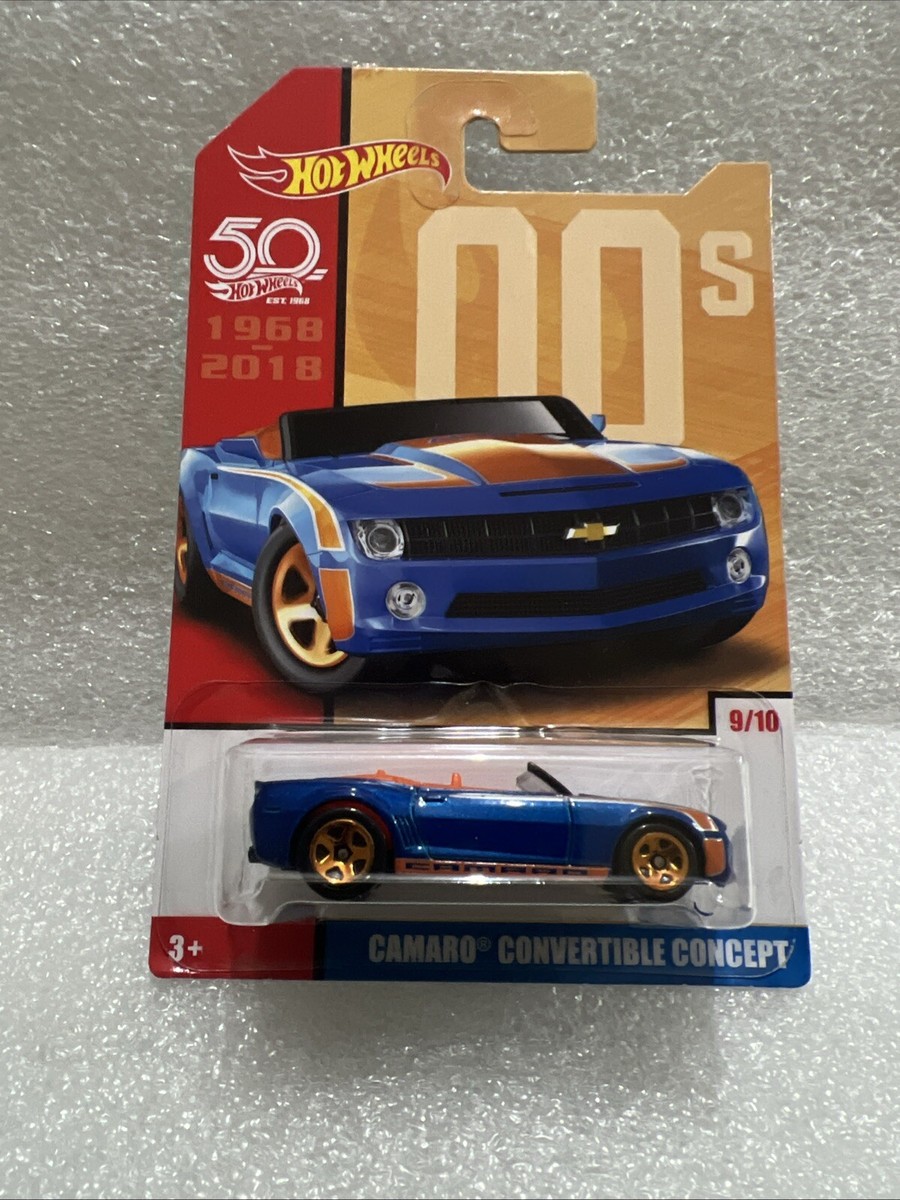 2018 Hot Wheels 50th Throwback Series! Camaro Convertible