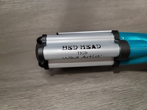 Curler Deep Waver TIGI Bed Head Wave Artist Tourmaline Ceramic Blue BH305CN - Picture 3 of 6