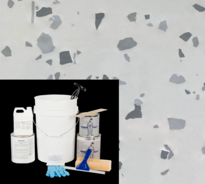Ultra Thick, Industrial 2 Layer Epoxy DIY Kit - 300 - 900 Sq Ft