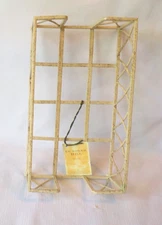 *Boston International OCTOBER HILL Guest Towel Holder Metal Caddy Antique White