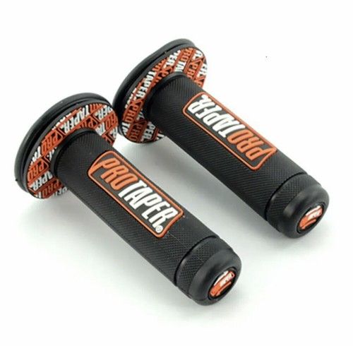 7/8" Handlebar Protaper Hand Grips For Mini Dirt Pit Bike Quad Motorbike ORANGE - Bild 2 von 3