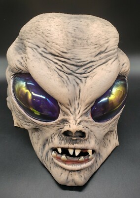 1997 Be Something Studios Alien Latex Mask Billy Yorgan BSS Vintage Halloween 