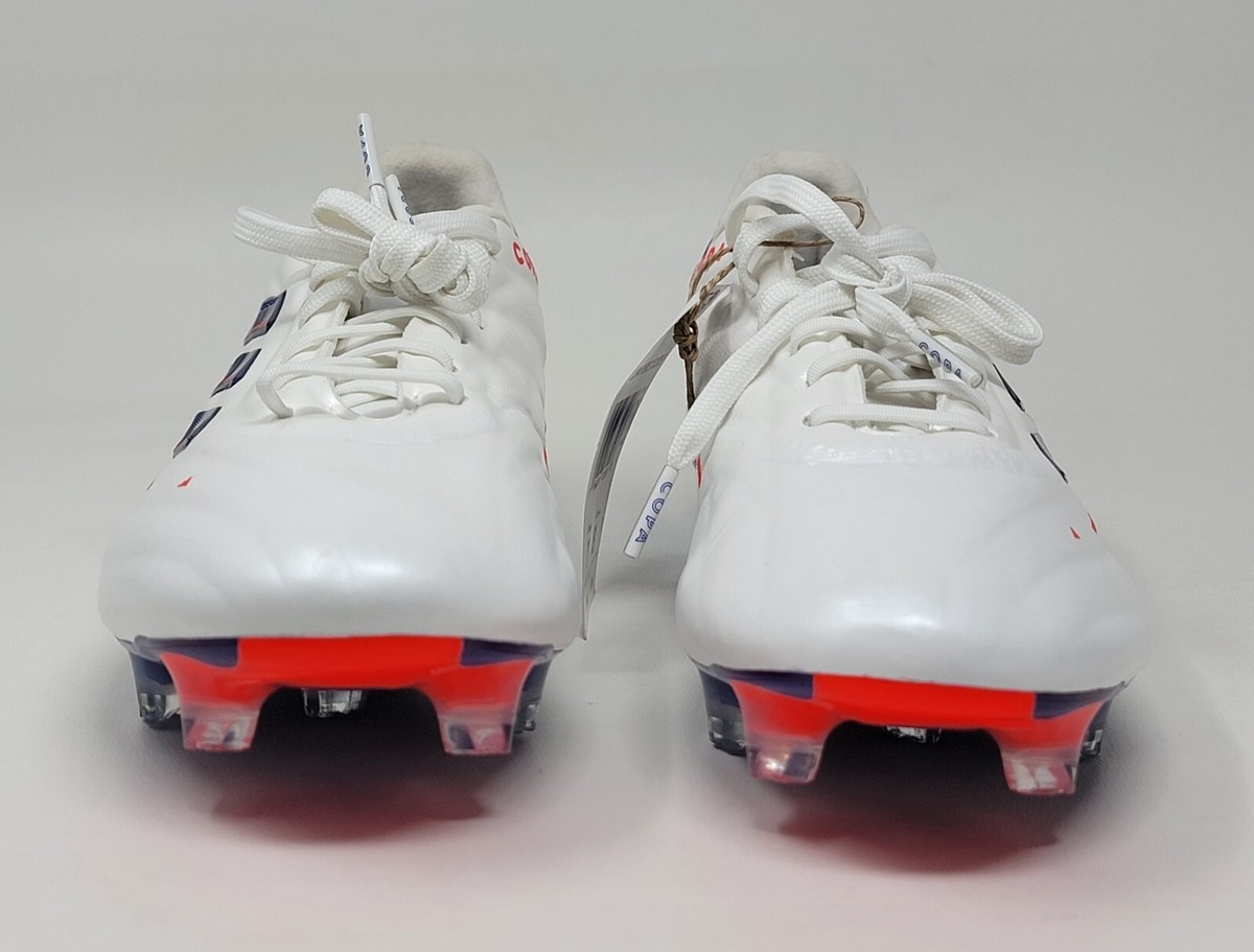 adidas Soccer Copa Pure 2 Elite FG Cloud White Blue Cleats IG6402 Men\'s Size 7 Adidas Copa Pure 2 Elite Firm Ground Cleats main image 3
