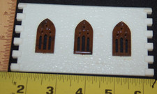 VINTAGE PLASTICVILLE HOUSE S OR O SCALE PARTS REPLACEMENT CHURCH WALL RIGHT SIDE