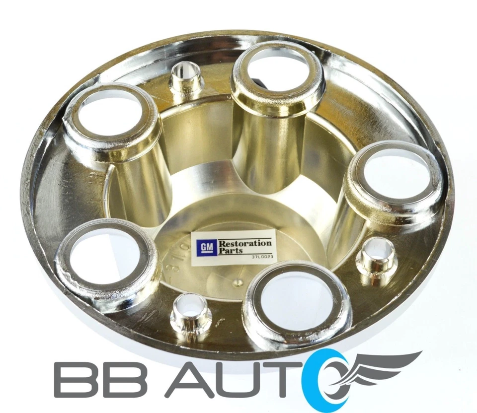 NEW GMC C15 C1500 TRUCK JIMMY 5 LUG 15" 15x8 15x7 RALLY WHEEL HUB CENTER CAPS - Image 3 of 4