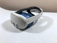 Meta Quest 3 512gb Vr Headset Only With Pro Strap- Blue Goggle Attachments