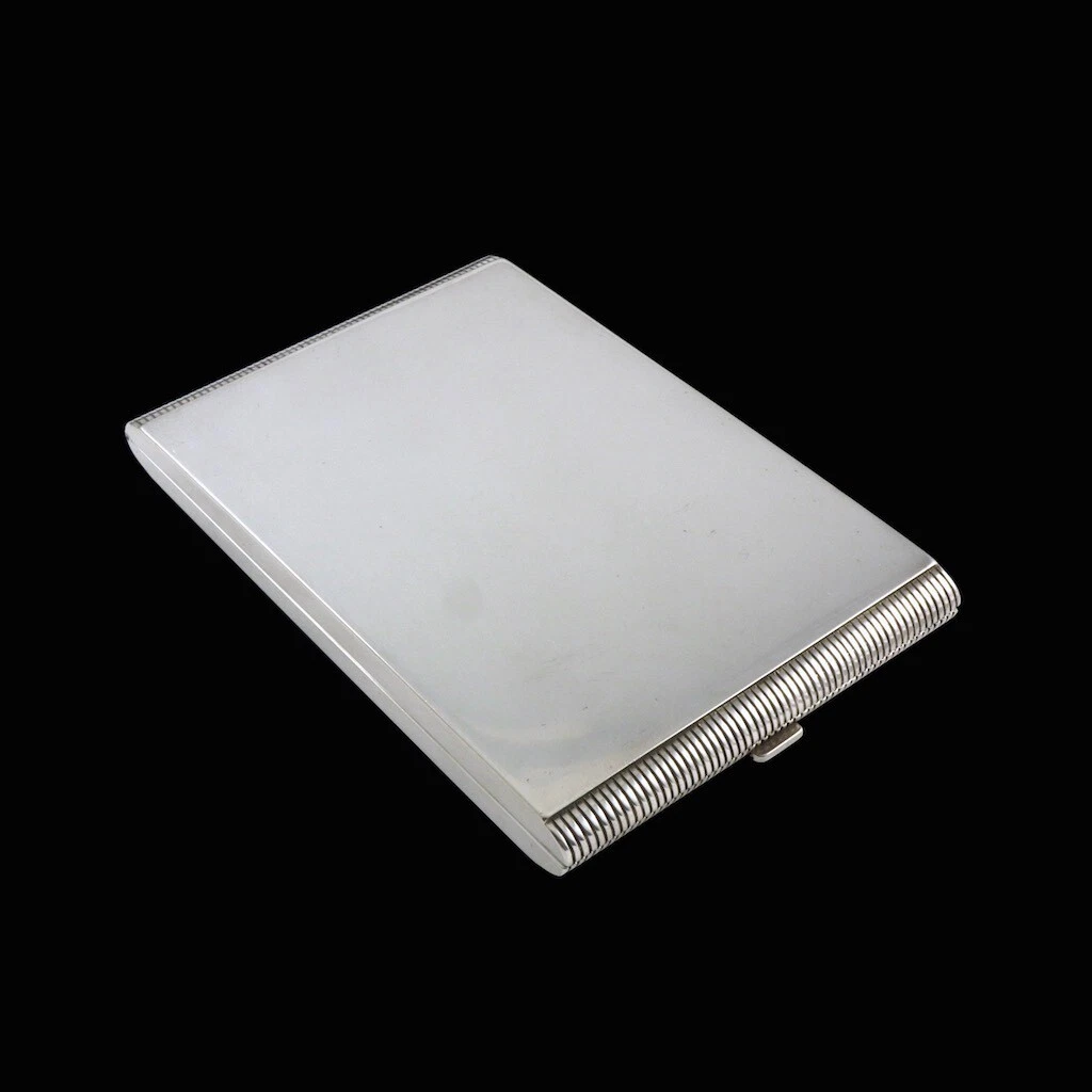 ジョージジェンセンsilverピルボックスヴィンテージ A Georg Jensen Silver Pillbox