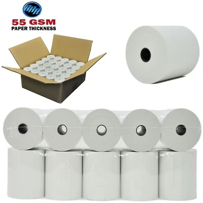 BUYREGISTERROLLS® 3 1/8 x 230 thermal paper 50 Rolls {Core}BPA free roll (55 GSM Paper Thickness)