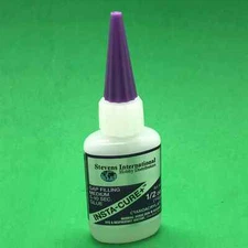 C NOTE INSTA-CURE Gap Filling Fast Setting Model CA Glue 1/2 Oz LBR Model Parts