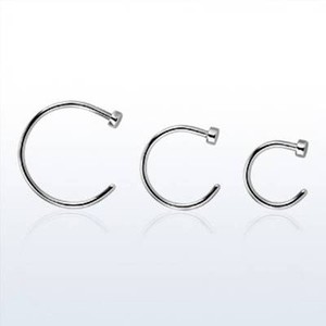 0.6 mm nose ring