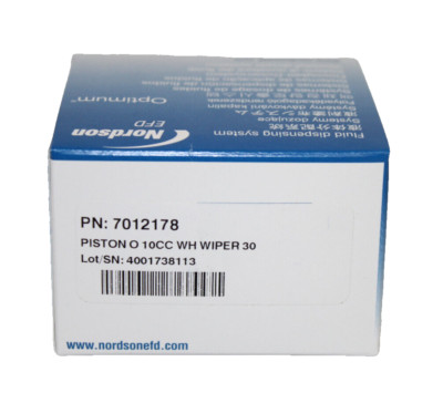 NORDSON EFD 7012178 SYRINGE BARREL PISTON 10 CC WHITE SEALED 30 PCS NEW ...