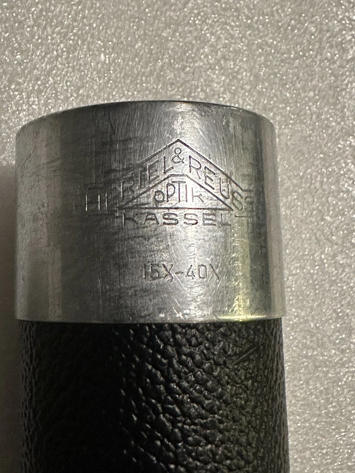 Mira telescópica HERTEL & REUSS OPTIK KASSEL 15x-40x hecha en Alemania Foto 3 de 4