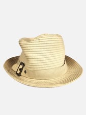 Chapeau Fedora Lafayette Accessoires Homme Beige/Naturel - Coton Polyester