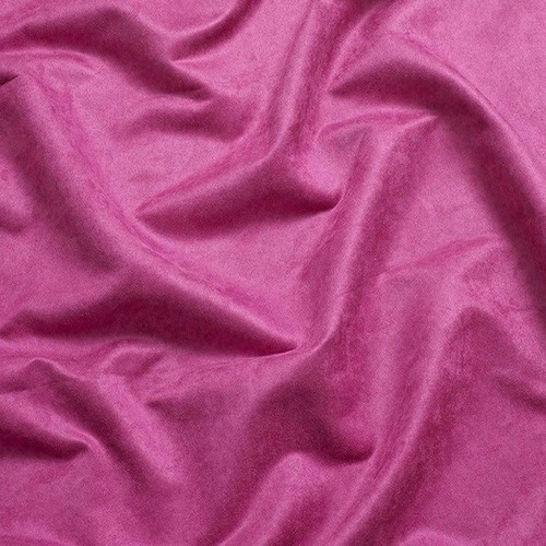 Tessuto scamosciato ecopelle di lusso materiale 225 g - ROSA CALDO - Foto 2 di 2