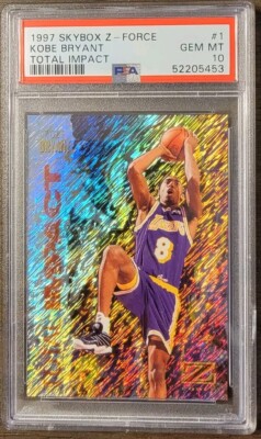 PSA10】97SKYBOX Z-FORCE TOTALIMPACT Kobe