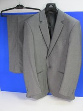 mens ALEXANDER DOBELL GREY 2 PIECE SUIT jacket 40L trousers 32L