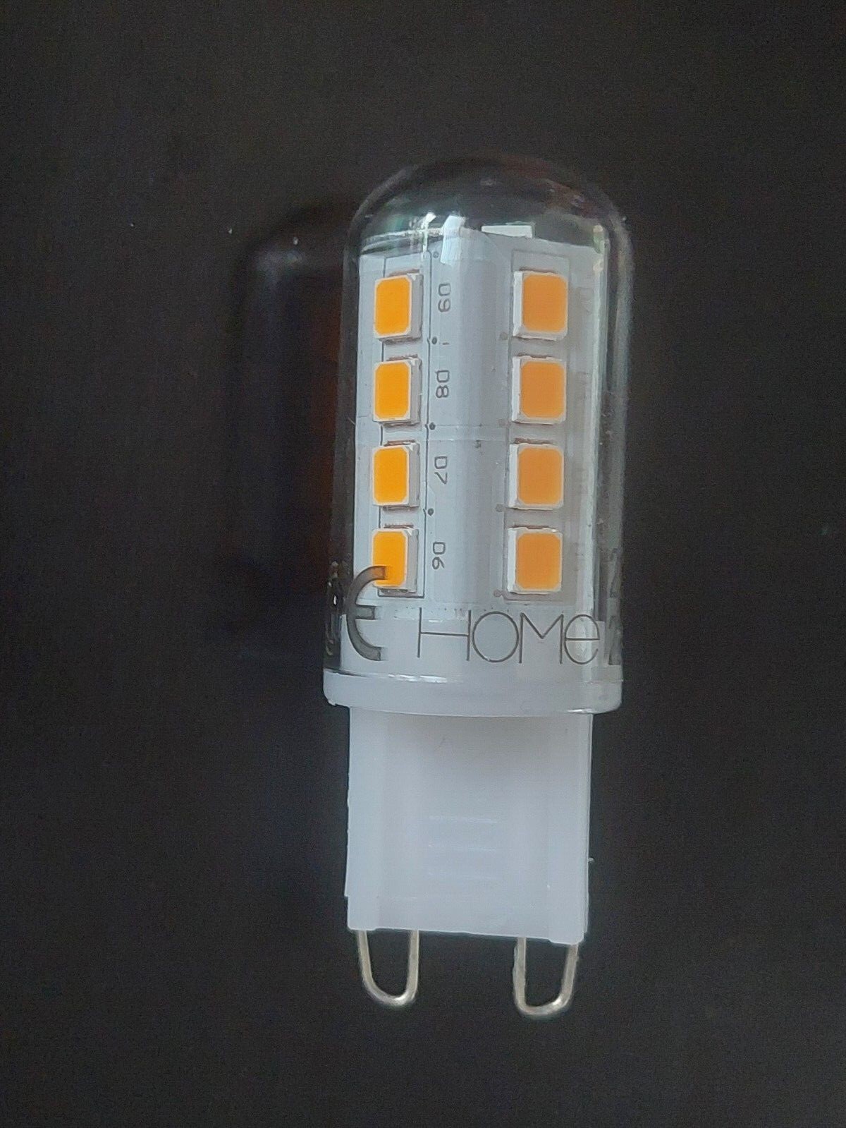 1x SAINSBURY HOME G9 CAPSULE BULB 21W or G4 17W BULB Non Dimm, Warm