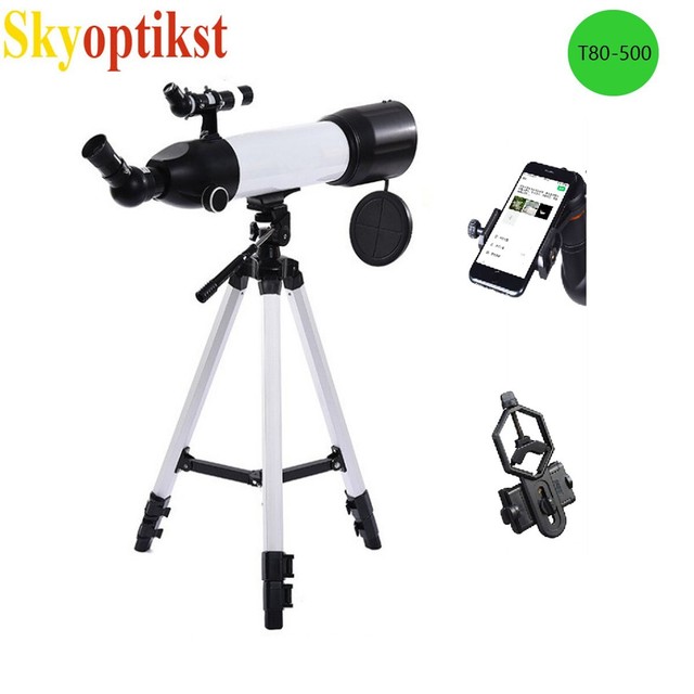80mm Öffnung Portable Refraktor Astronomisches Teleskop Planetenbeobachtungen 80mm Öffnung Portable Refraktor Astronomisches Teleskop Planetenbeobachtungen