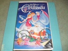 Cinderella (VHS Tape) Rare Black Diamond 410