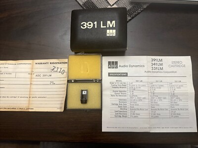 Vintage Audio Dynamics Corp ADC 391 LM Record Player Replacement Stylus NEW