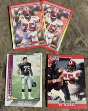 Tony Casillas Football Cards. Atlanta Falcons