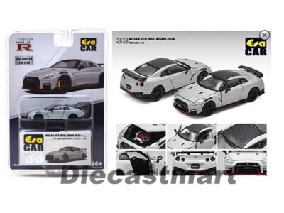 ERA Car 日産 ニッサン GTR R35 NISMO 黒色 チェイス Era Car 1/64スケール「日産GT-R(R35) NISMO 2020」(ブラック