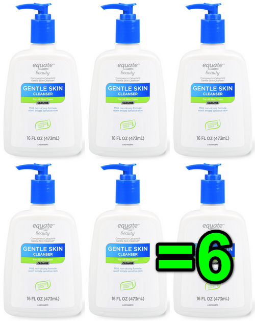 equate gentle skin cleanser