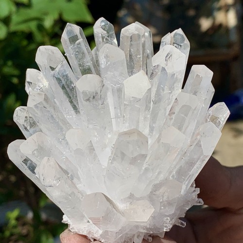 329G Newly discovered white phantom quartz crystal mineral sample restoration - 第 5/15 張圖片