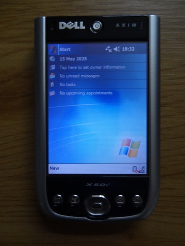 Dell Axim X50v Handheld Personal Data Organizer PDA Service Tag 2JRTN61 - Picture 3 of 8