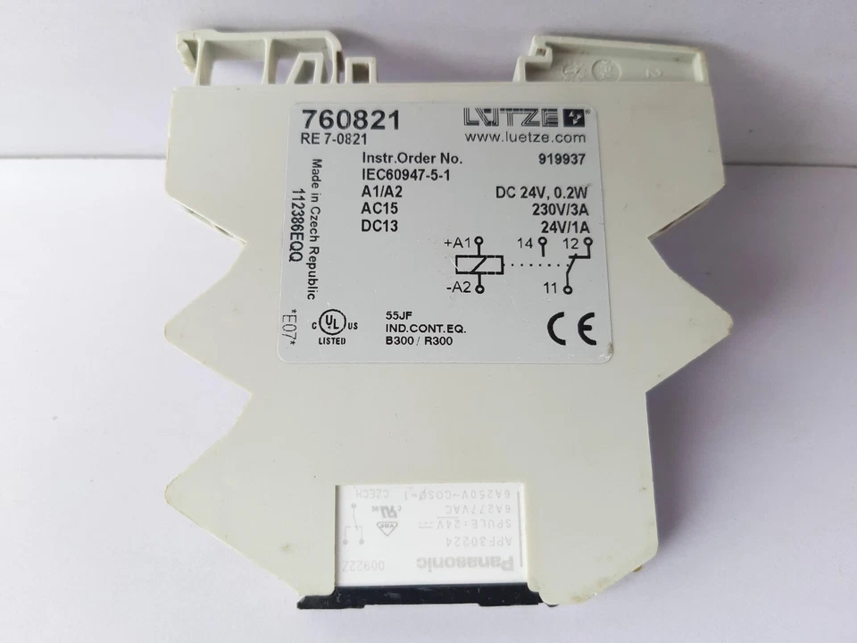 Lutze 760821 RE 7-0821 Relay Module - Image 2 of 4