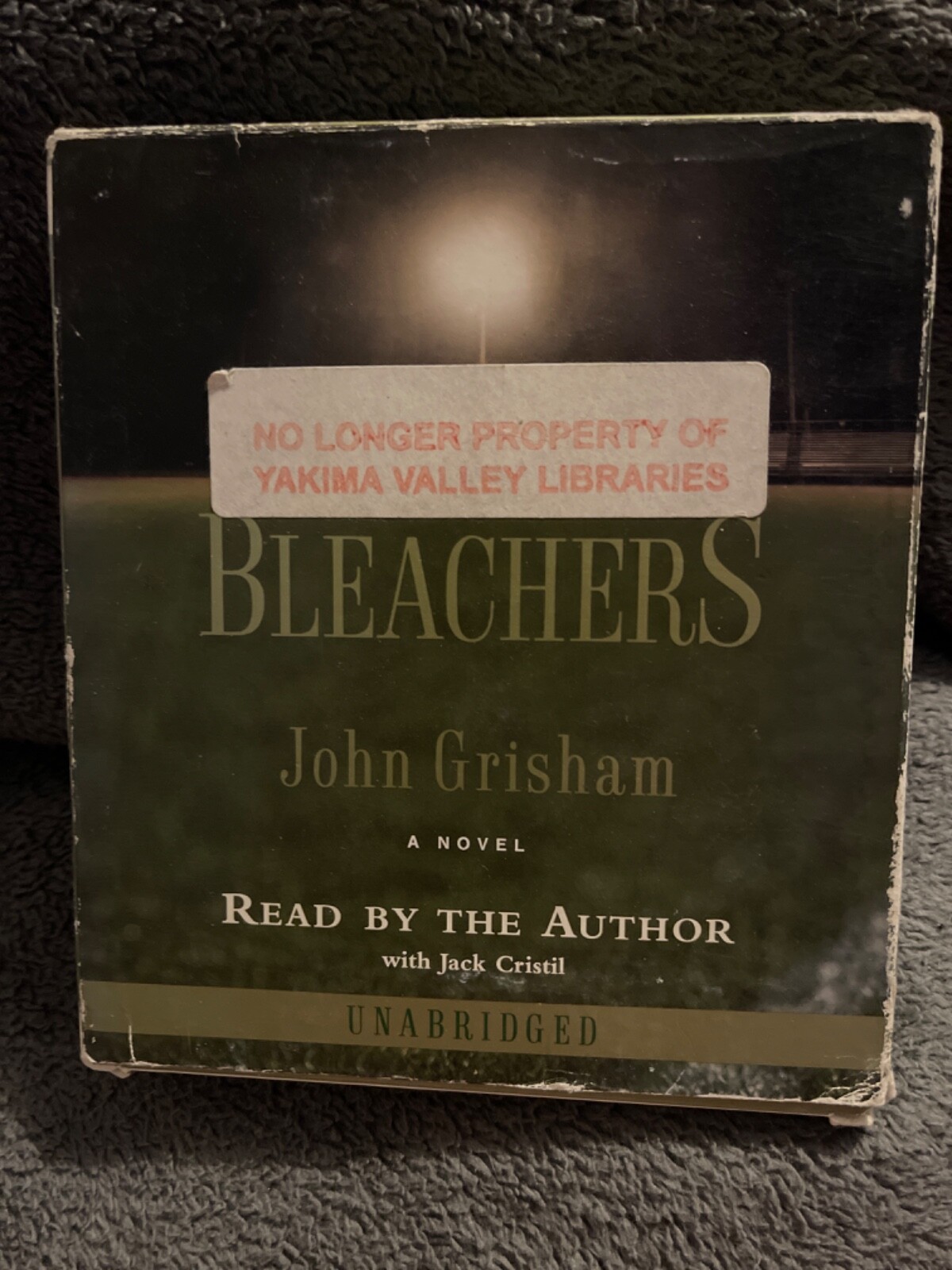 Shelf203 Audiobook Bleachers John Grisham unabridged 4CDs eBay