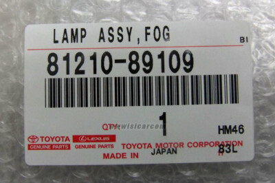 TOYOTA DYNA KDY231R LAMP ASSY, REAR FOG 81210-89109 | eBay