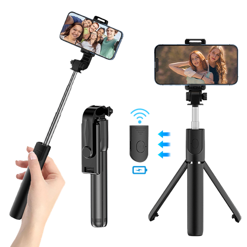 26-inch mini selfie stick tripod with wireless remote phone stand - Picture 7 of 13