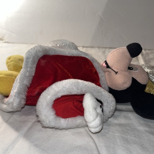 Disney King Mickey and Queen Minnie Mouse Beanie Bean Bag Best Guest 9" - Picture 13 of 13